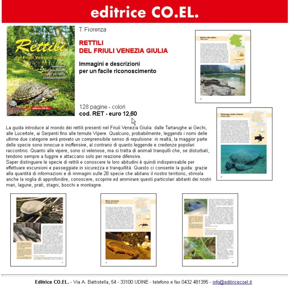 Rettili del Friuli Venezia Giulia